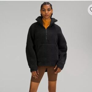 lululemon Scuba Oversized Fleece Funnel-Neck Half-Zip